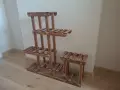 Дървена етажетка за цвета, снимка 3