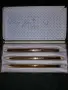 Винтидж комплект Parker 61- писалка, химикал и автоматичен молив, 12 k Gold Filled, снимка 1