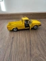 Макет на автомобил Solido Volkswagen Caddy Deutsche Post (1982) 1:18, Жълт, снимка 5