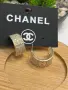 обеци от висококачествена стомана miu miu chanel., снимка 3