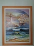 Продавам  Авторска картина „Морски пейзаж“ – Димитър Генев (Масло), снимка 1