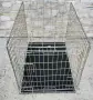 метална сгъваема клетка за куче 79x55x61см за транспорт и стационар, снимка 3