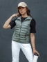 Дамско ватирано яке без ръкави с изправена яка STYLISHZ, 4цвята , снимка 7