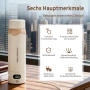 Електрическа термо кана YOIDOO 450 мл + подарък термо чаша SANTECO 700 мл, снимка 12