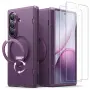 TORRAS Ostand Q3 Spin Series за Samsung Galaxy Z Fold8 Ultra Магнитен PC TPU Калъф с 360° Въртяща Ст, снимка 2