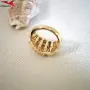 Пръстен с 14К златно покритие 224940, снимка 3