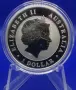 инвестиционна сребърна коала 1 оз 2017 koala 2017 1oz 1 oz, снимка 2