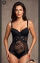 Луксозно дантелено боди NLY Lingerie – Елегантен черен дизайн, снимка 1