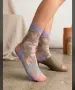 Къси чорапи с 3Dцветя, снимка 5