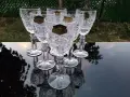 Кристален сервиз за ракия/ликьор НОВ - Югославия !, снимка 2