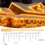 LED Коледни лампи 40 метра 400 диода , снимка 5