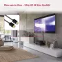 Hama High Speed ​​HDMI кабел с Ethernet (1.5 м) вкл. 2 HDMI адаптера, черен, снимка 3