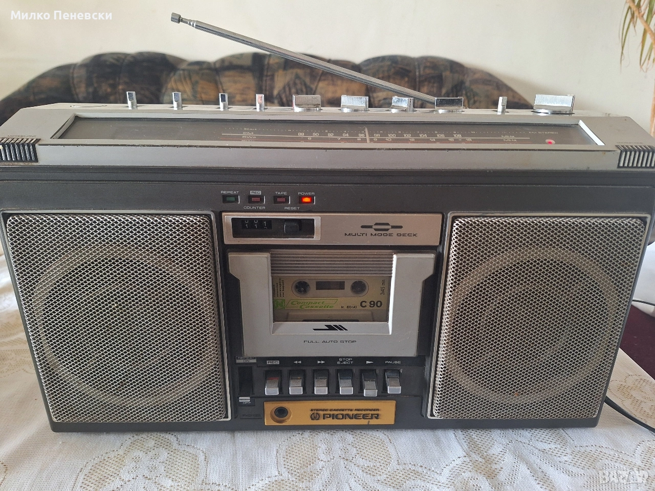 PIONEER SK-6 STEREO RADIO RECORDER.MADE IN JAPAN., снимка 1