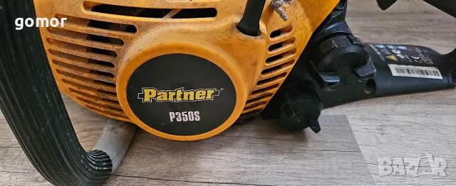 Бензинова резачка Partner P350S – 38 куб. см, шина 40 см, снимка 3 - Градинска техника - 55563714