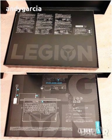 NVIDIA RTX 3080 16GB GDDR6/Intel Core i7-11800H/16GB RAM/1TB SSD/16 WQXGA 165Hz IPS/Lenovo Legion 7, снимка 4 - Лаптопи за игри - 54236623