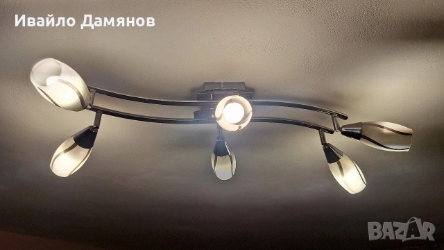 Спот осветление за таван или стена Спот 3 х Е14 , снимка 4 - Лампи за таван - 54281549