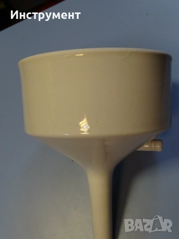 Порцеланова вакуум фуния на Бюхнер Ф210mm Buchner funnel, снимка 10 - Резервни части за машини - 54928393