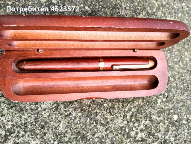 Стара позлатена писалка с иридиев връх, снимка 4 - Антикварни и старинни предмети - 54110182