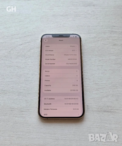 iPhone 12 Pro Max 256 GB Gold | 100 Батерия| Перфектен технически , снимка 3 - Apple iPhone - 55078274