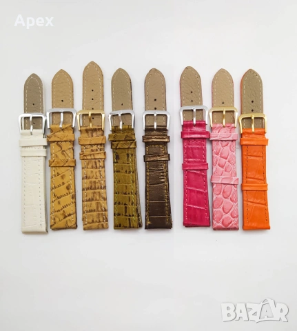 Каишки за Часовници.Смяна на Каишка за Часовник 18 20 22 24мм Seiko/Orient/Casio/Ракета/Слава/Полет, снимка 8 - Каишки за часовници - 54169372