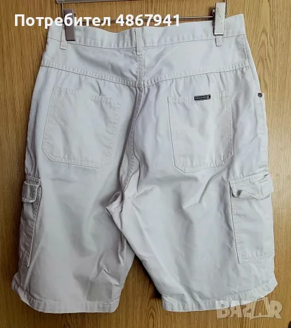 TRUSSARDI къс памучен панталон от деним, снимка 4 - Къси панталони - 55422395