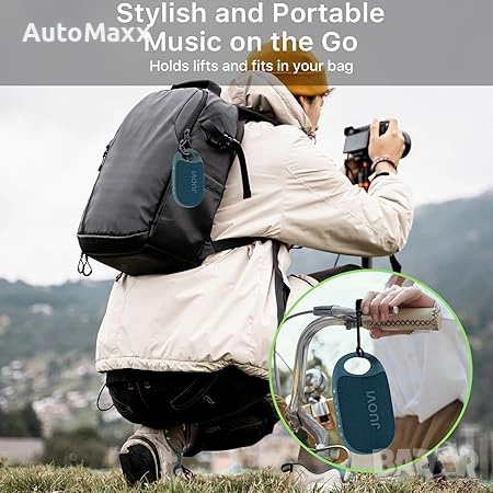 JUOVI J6301 Преносим Bluetooth високоговорител (син, щипка J1) , снимка 2 - Bluetooth тонколони - 55121901