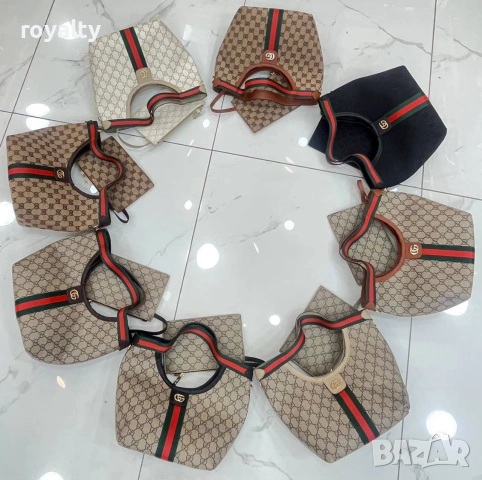 Gucci Нова Дамска Кожена Гучи Различни Цветове , снимка 2 - Чанти - 55152538