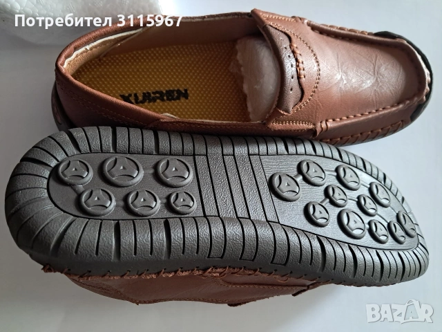 Мъжки мокасини, снимка 2 - Мокасини - 54383578