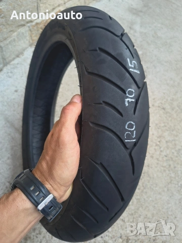 Гума Dunlop Scoot Smart 120 70 15 56S гуми скутер мото, снимка 2 - Гуми и джанти - 55182060