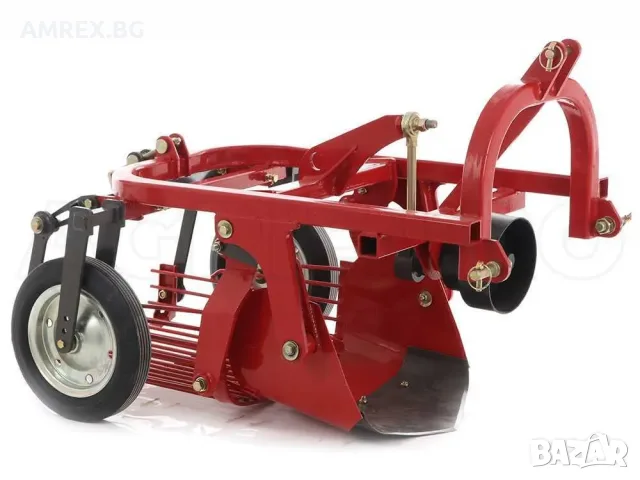 Картофовадач GeoTech Pro за картофи, лук и чесън | Вибрационен картофовадач за трактор