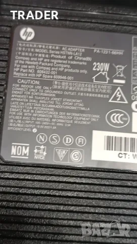 HP AC Adapter адаптер зарядно HSTNN-LA12, снимка 3 - Батерии за лаптопи - 16780555
