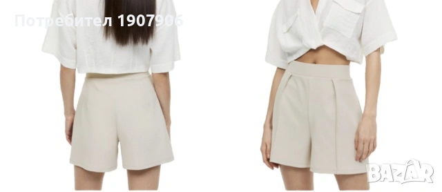 Къси панталонки, H&M, размер Xs, снимка 2 - Къси панталони и бермуди - 54563299