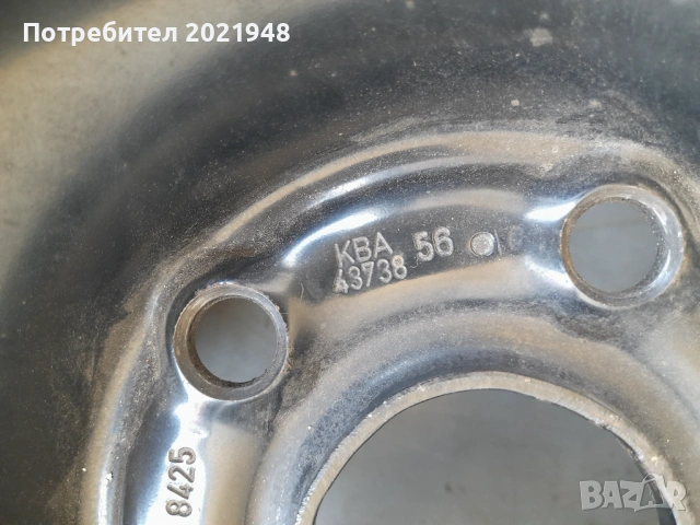 Продава джанта 16 цола за VW,Шкода,Ауди,Сеат,5х112, снимка 3 - Гуми и джанти - 54812774