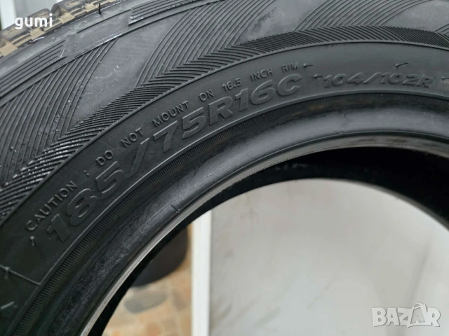 2бр зимни гуми за бус 185/75/16C HANKOOK L05775 , снимка 4 - Гуми и джанти - 54691013