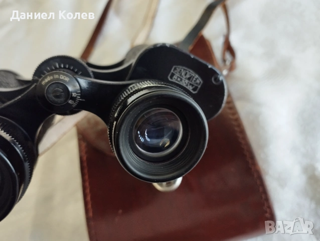 ОТЛИЧЕН Бинокъл Carl Zeiss Jena-JENOPTEM 8 х 30W, снимка 4 - Екипировка - 54632571