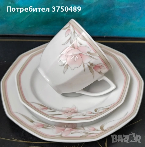 Порцеланови чаши и чинии , снимка 5 - Сервизи - 54818402