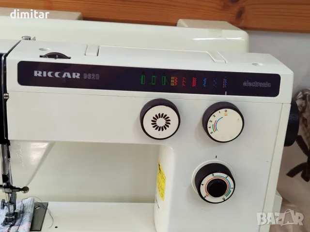 Метална шевна машина RICCAR 9620 - 80 W, снимка 3 - Шевни машини - 55472472