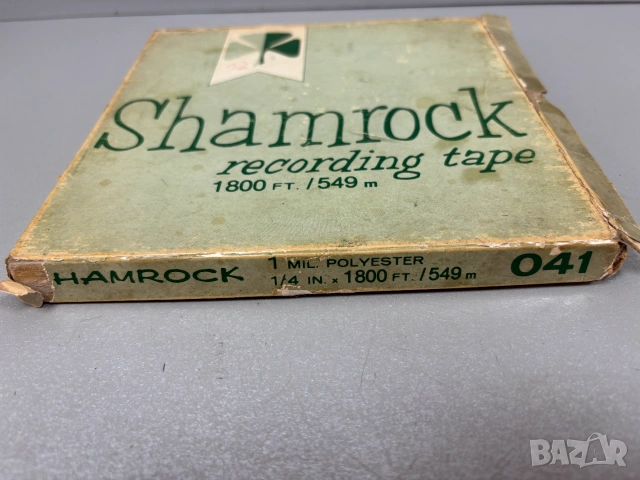 Магнетофонна Ролка с лента Shamrock 18-сантиметра, снимка 8 - Други - 55120229