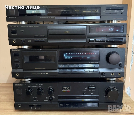 Мощна уредба Technics Class AA  и  мощни професионални колони Saba, снимка 4 - Аудиосистеми - 55261951
