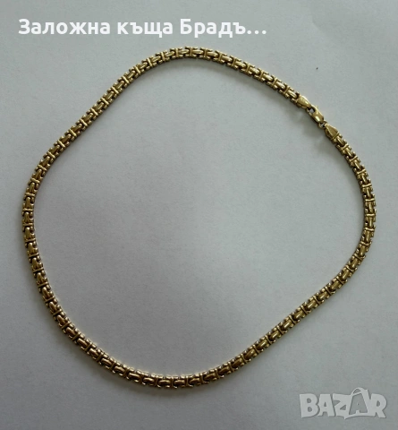 Златно дамско колие 12,97гр