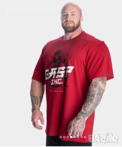 GASP - T-shirt -  Фитнес тениска, снимка 4 - Тениски - 55627423