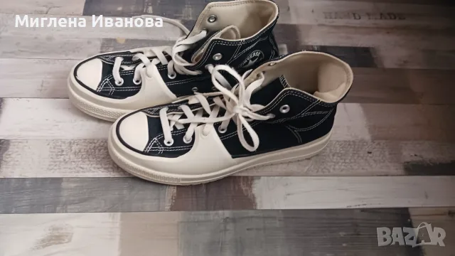Високи кецове Converse , снимка 4 - Кецове - 55614537
