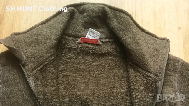Woolpower Full Zip Jacket 70% Merino Wool размер M / L за лов термо горница 70% Мерино вълна - 2925, снимка 10 - Екипировка - 55675756