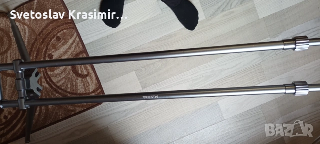 Стойка за  три въдици, снимка 2 - Такъми - 53995818