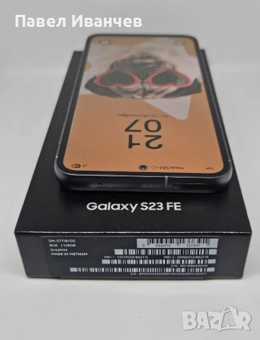 Samsung Galaxy S23 FE 128Gb/8Ram Graphite, снимка 4 - Samsung - 54890001