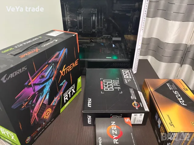 Ryzen5  5600X 3.7-4.6GHz, 32GB DDR4, RTX3080 10GB, снимка 15 - Геймърски - 55655506