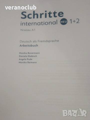 Учебна тетрадка Schritte A1 international NEU Deutch als Fremdsprache Arbeitsbuch, снимка 2 - Чуждоезиково обучение, речници - 54873873