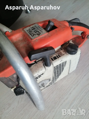 Резачка STIHL 031 AV electronic , снимка 2 - Моторни триони/резачки - 54395151