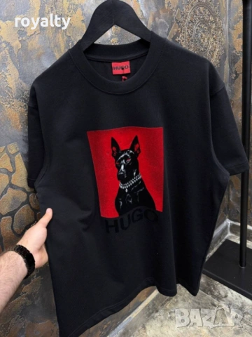 Hugo Boss Нова Мъжка Тениска Хюго Бос Два Цвята , снимка 2 - Тениски - 54582842