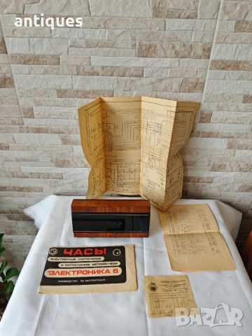 Лампов електронен часовник - Електроника 6 - 1987г., снимка 6 - Антикварни и старинни предмети - 54548304
